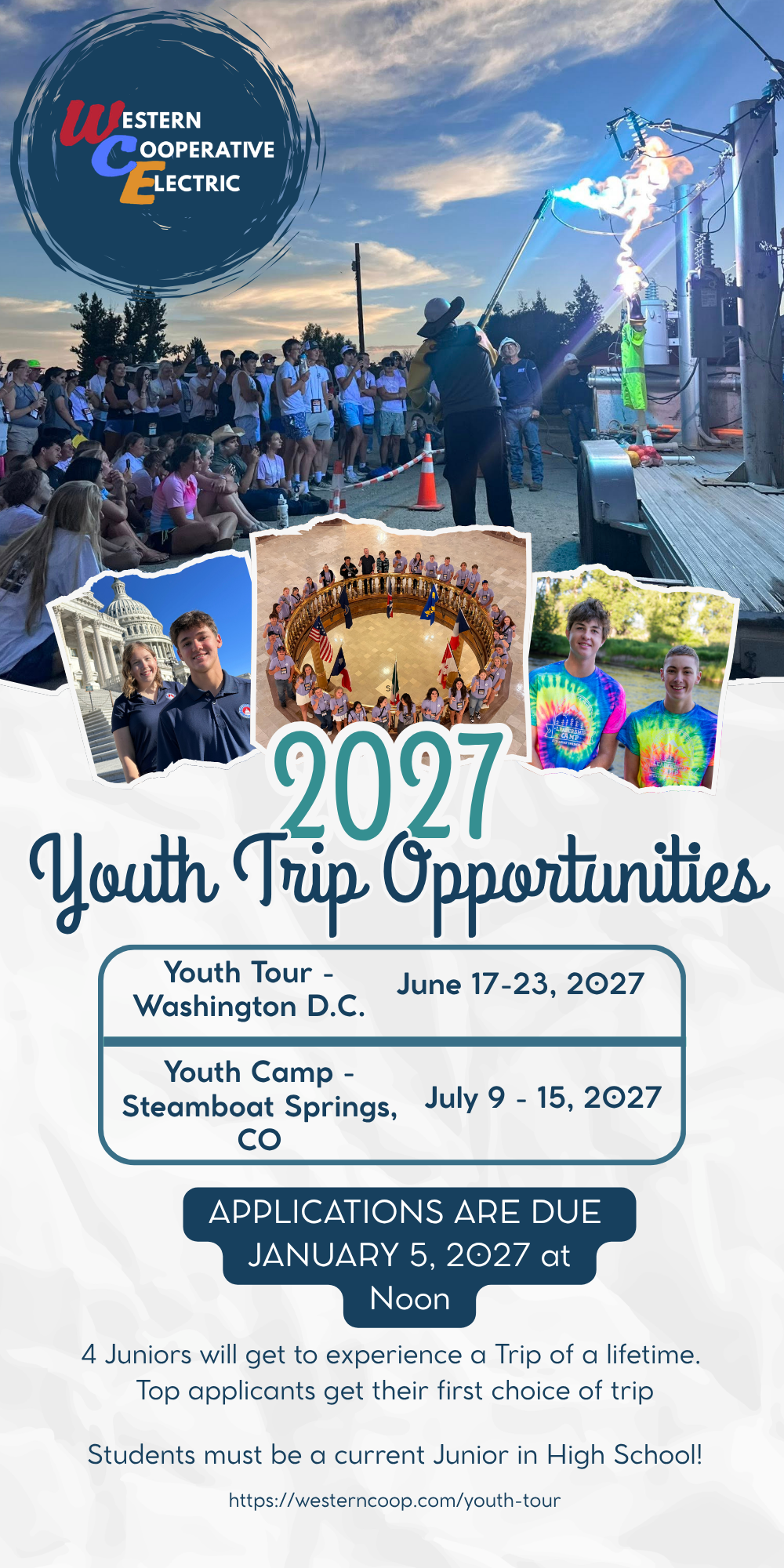 2027 Youth Trip Opportunities