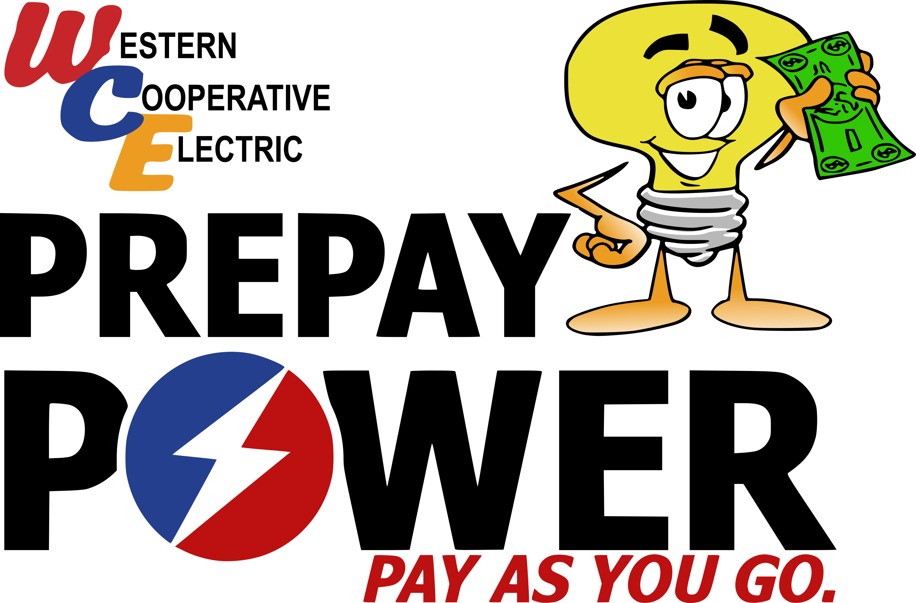 Pay as you go power.