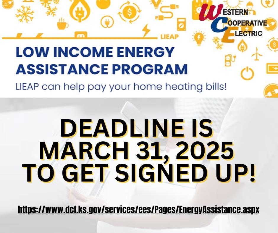 LIEAP Applications are DUE at the end of this month